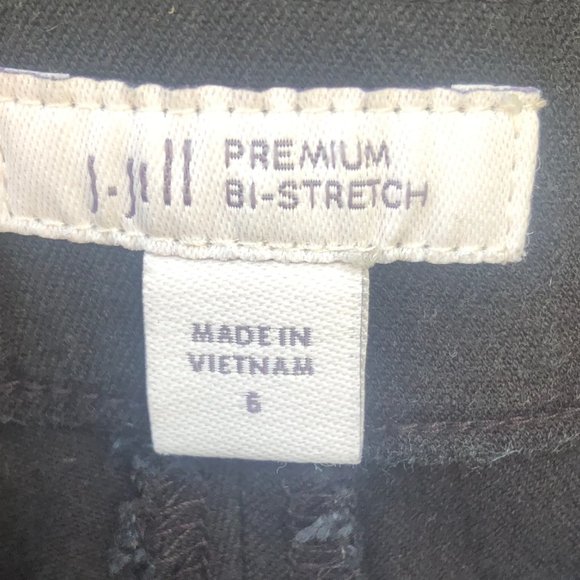J Jill Pants Size 6 Premium Bi-Stretch Cotton Rayon Spandex Black - Picture 7 of 9